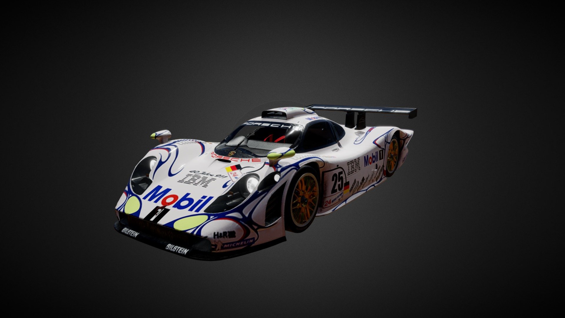 Porsche GT1 3d model