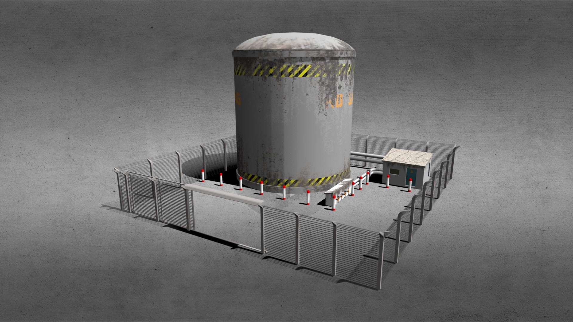 Oil Tank 3d model