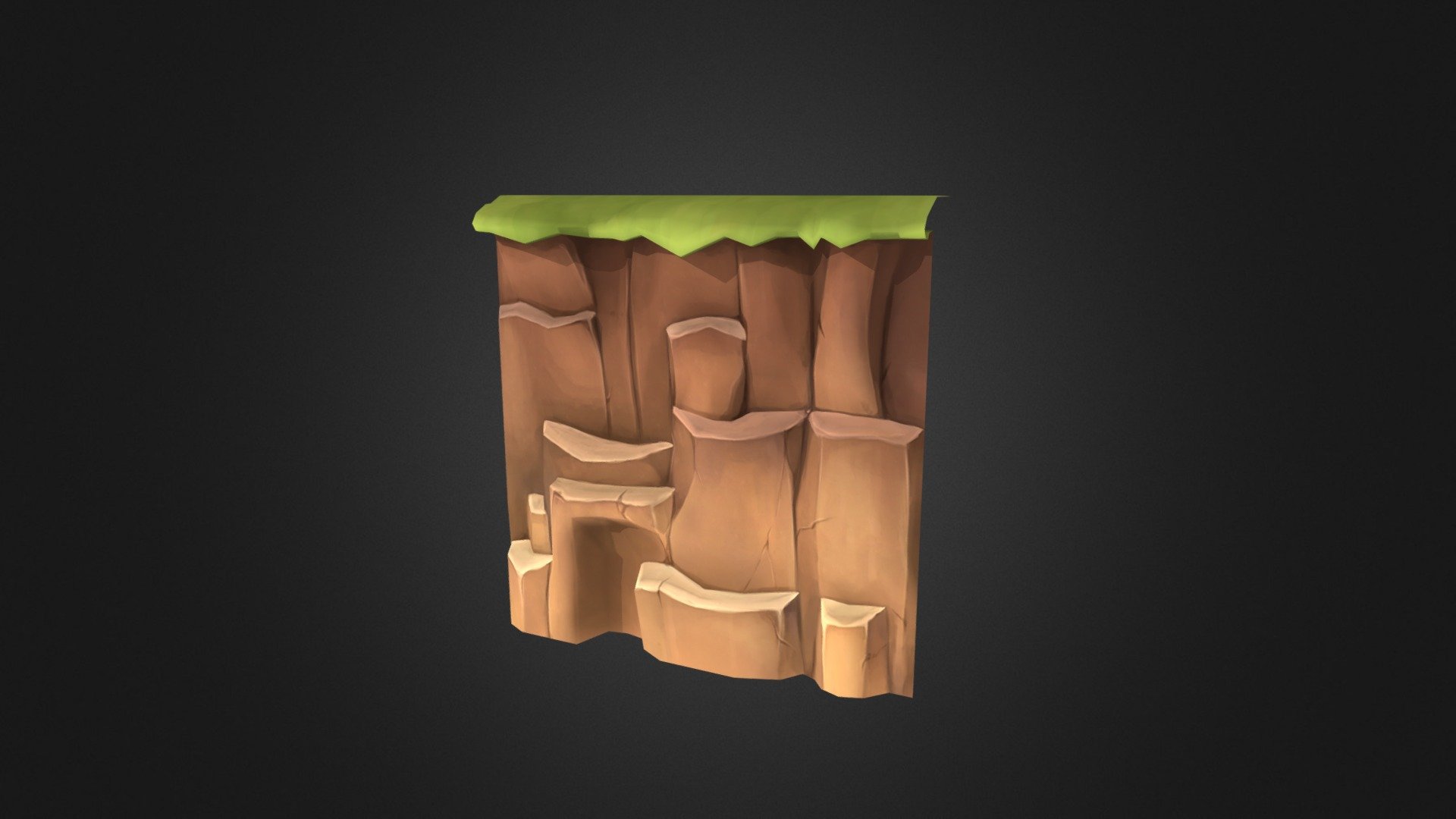 Cliffs 3d model