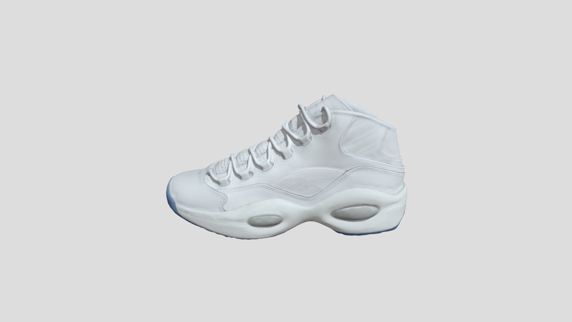 Reebok Question Mid 白蓝_EF7598 3d model