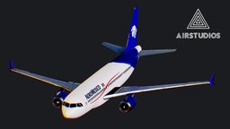 Airbus A320 (AeroMexico) Airplane