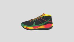 Nike KD 13 EP Rasta 黑黄绿 国内版_DC0008-001