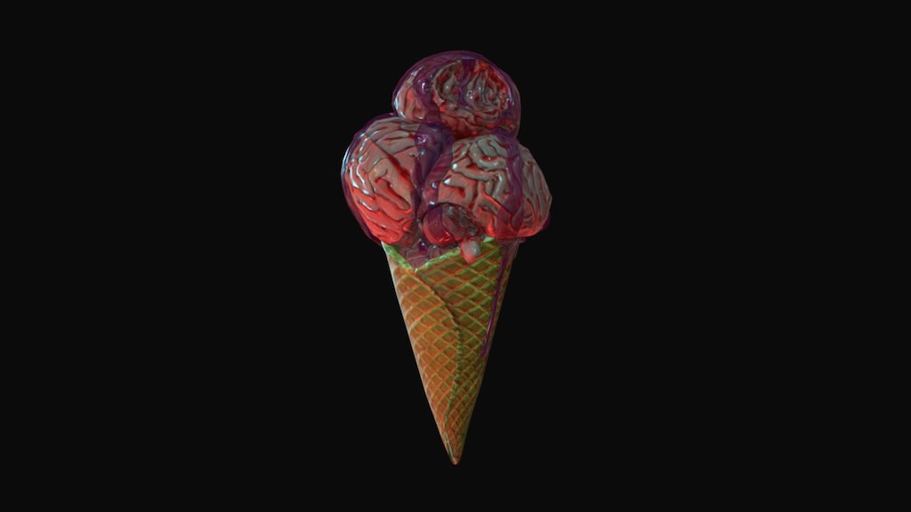 Brain Cone 3d model