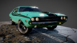 dodge challenger 1971 (dry version)