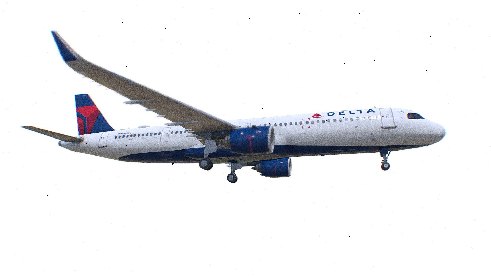 Airbus A321neo Delta Airlines 3d model