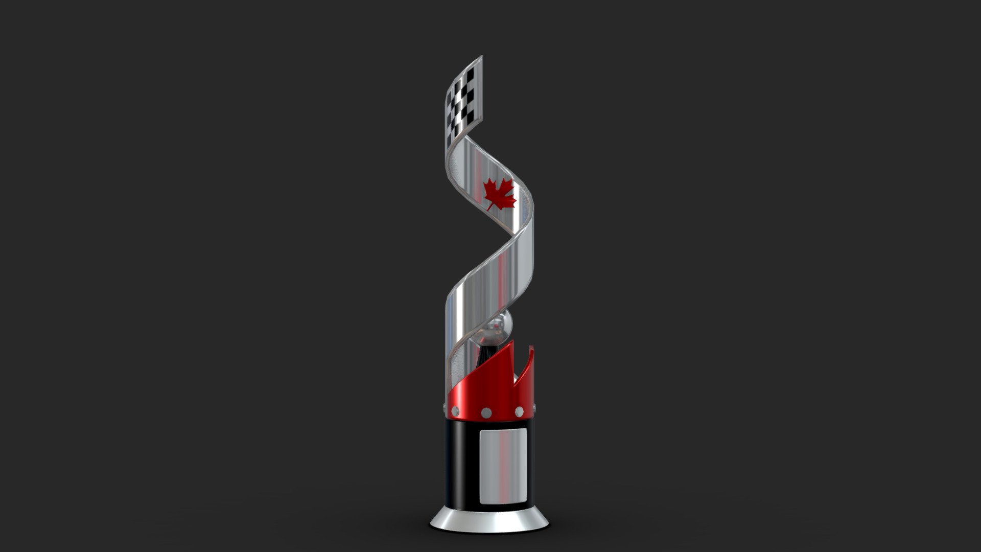 F1 Canadian Trophy 3D 3d model