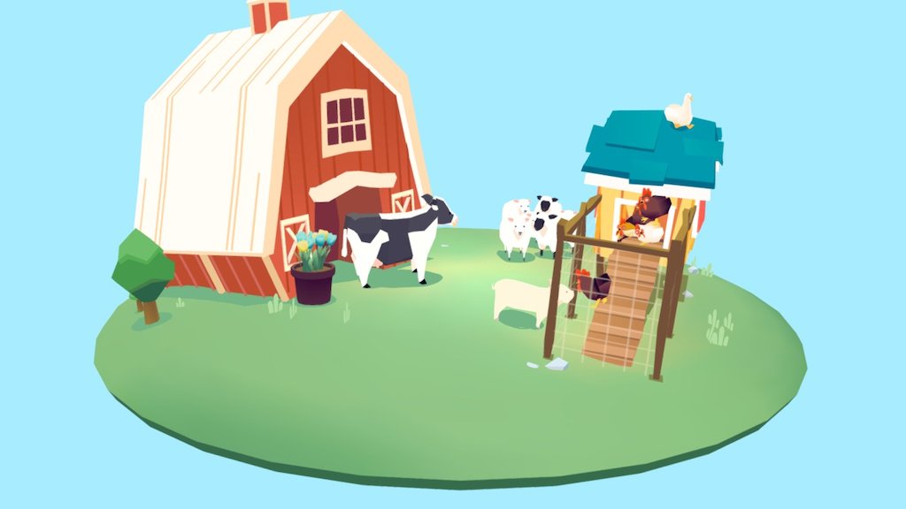 Farm 3d model