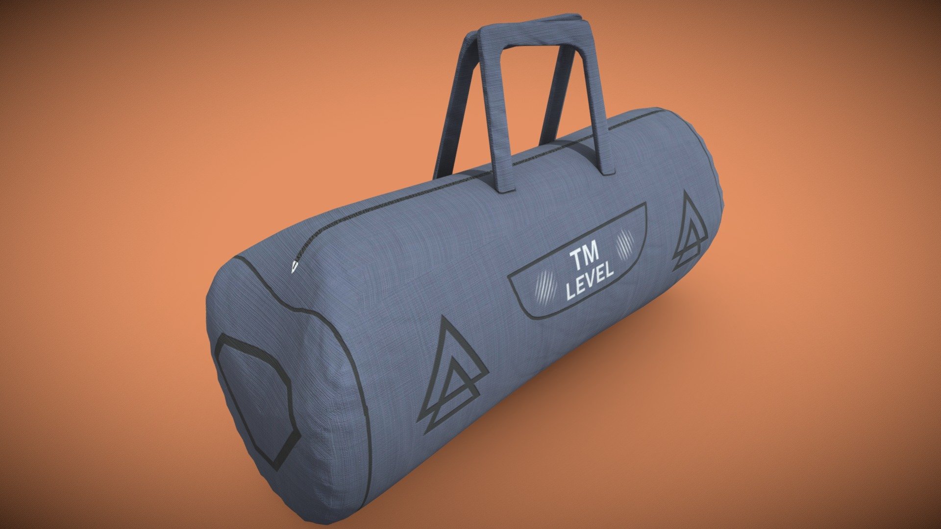 Sport Gym Bag | PBR Model 3d model