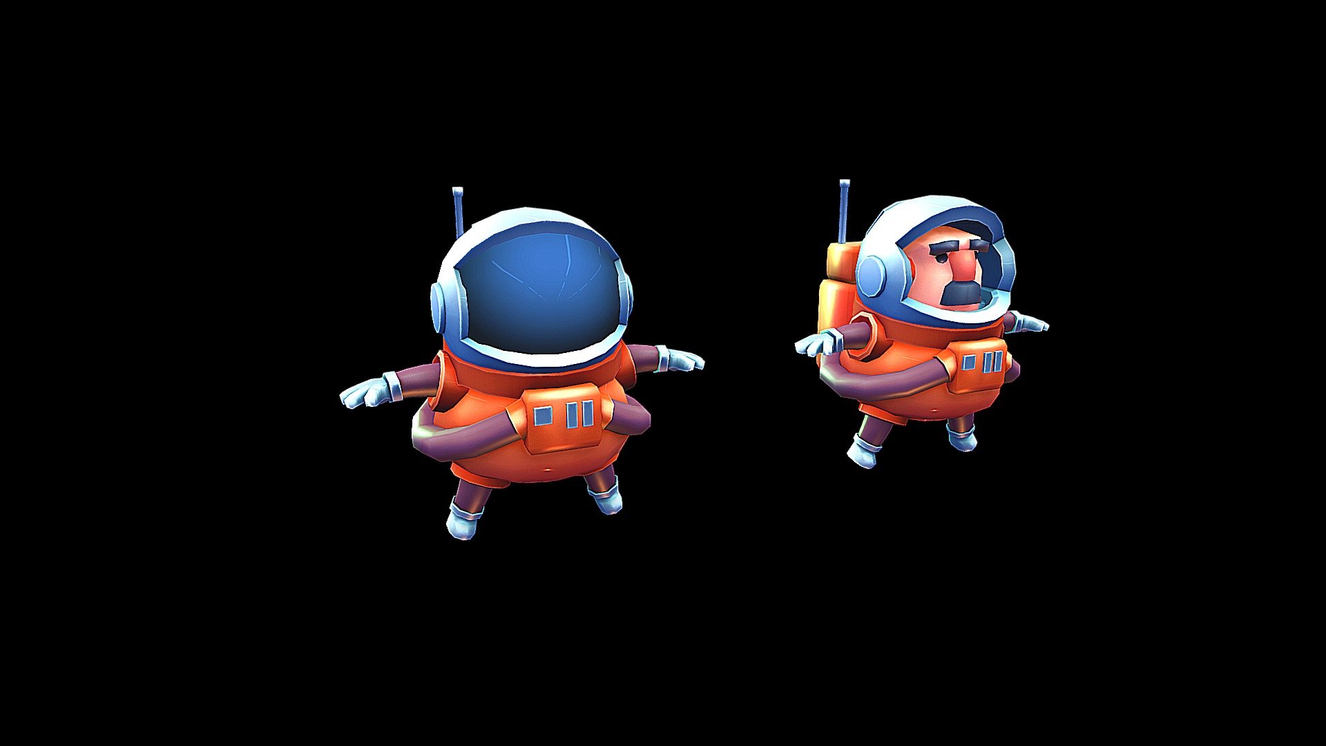 Astronaut 3d model