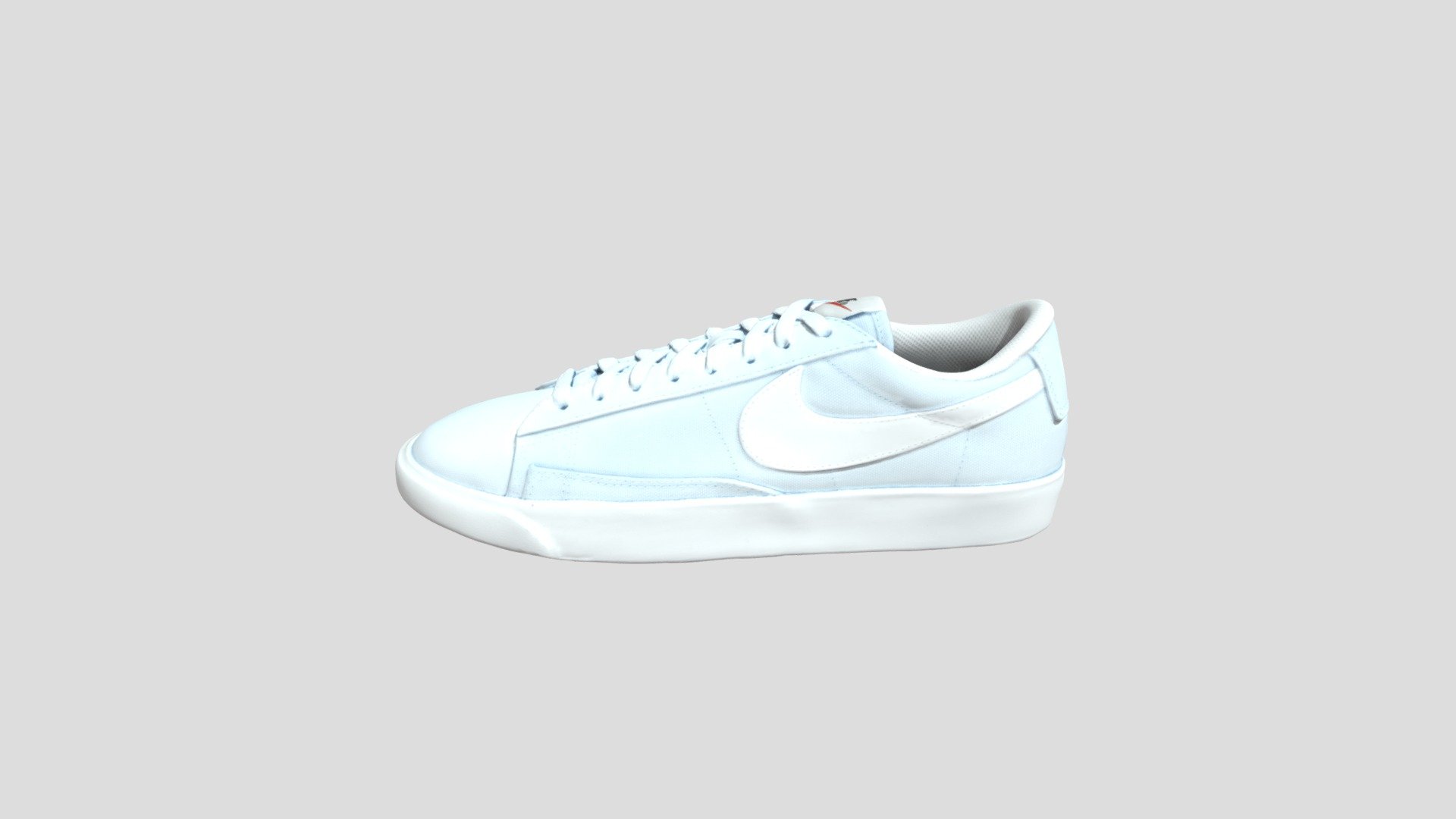 Nike Blazer Low 淡蓝_CI1169-400 3d model