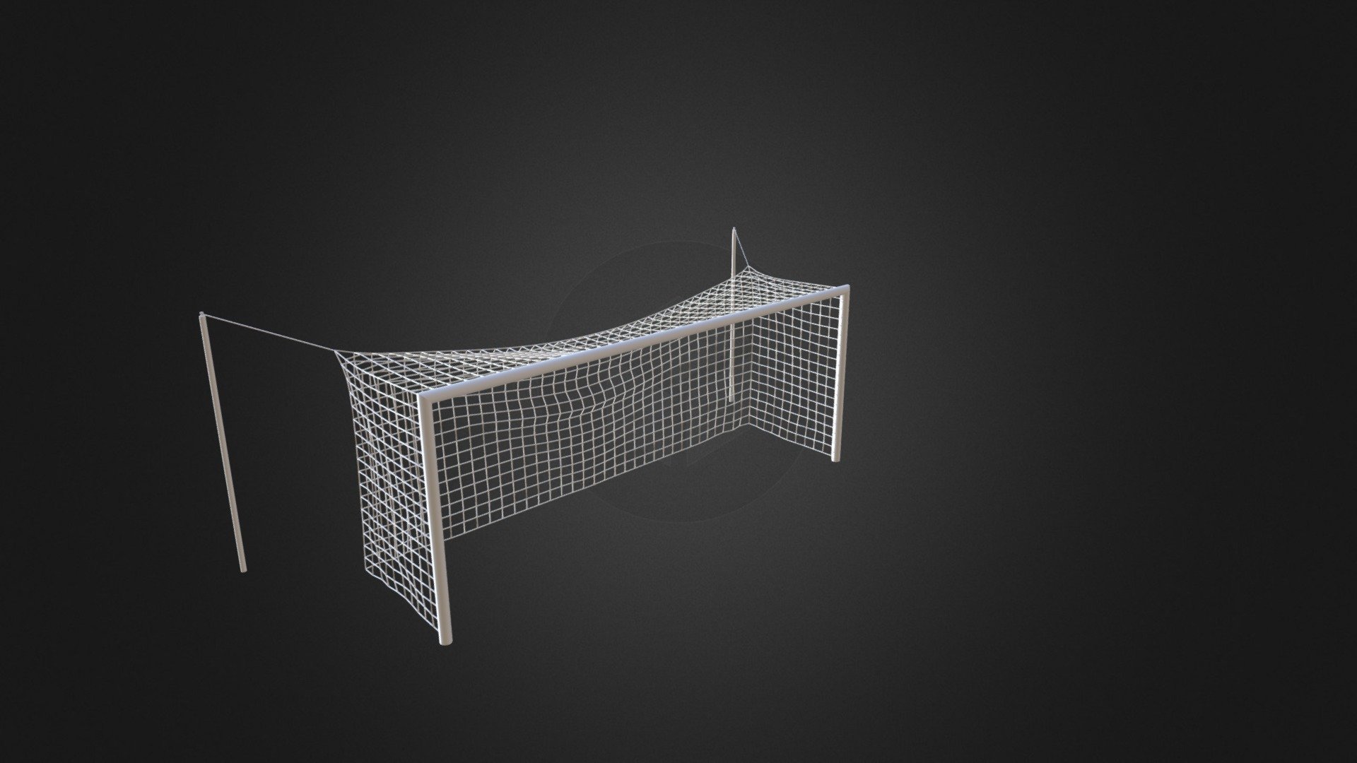 Football Goal Net 3d model