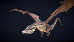 Animated Dragon Three Motion Loops