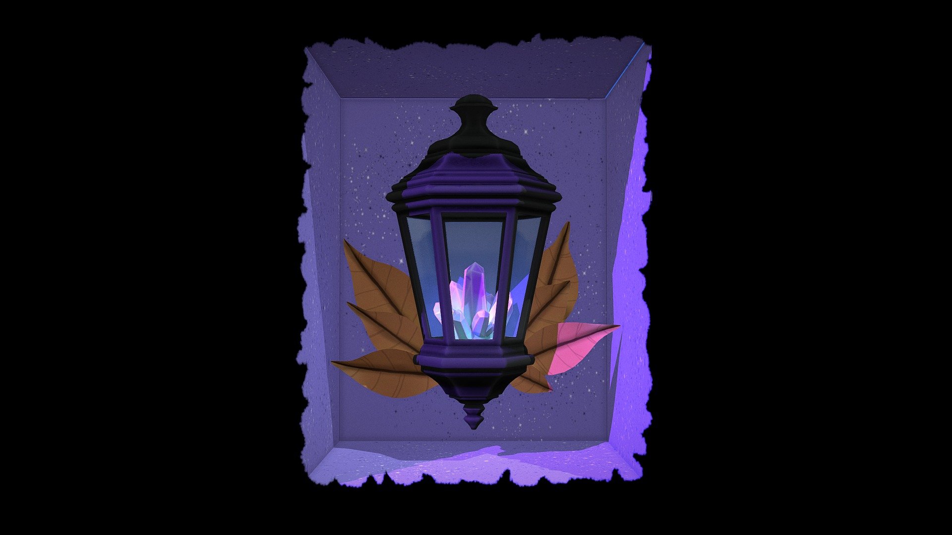 Crystal Lantern 3d model