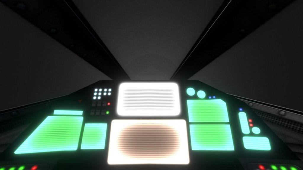 Hyperion Cockpit 3d model