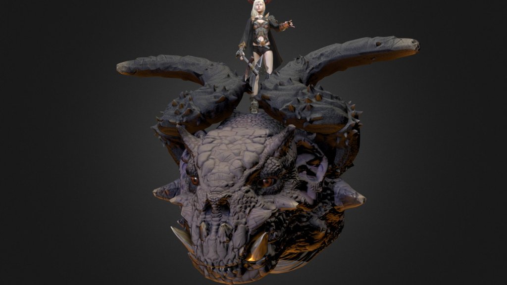 Dragon Commander 3d model