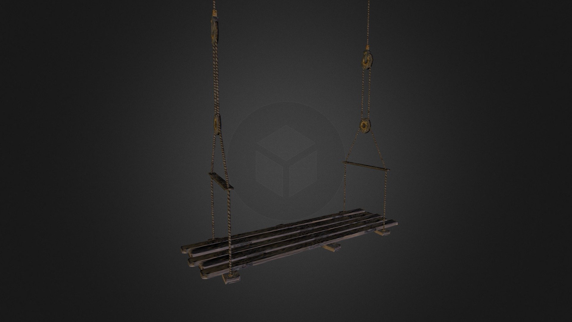 6th Scaffolding 3d model