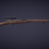 Mosin Nagant with PU scope