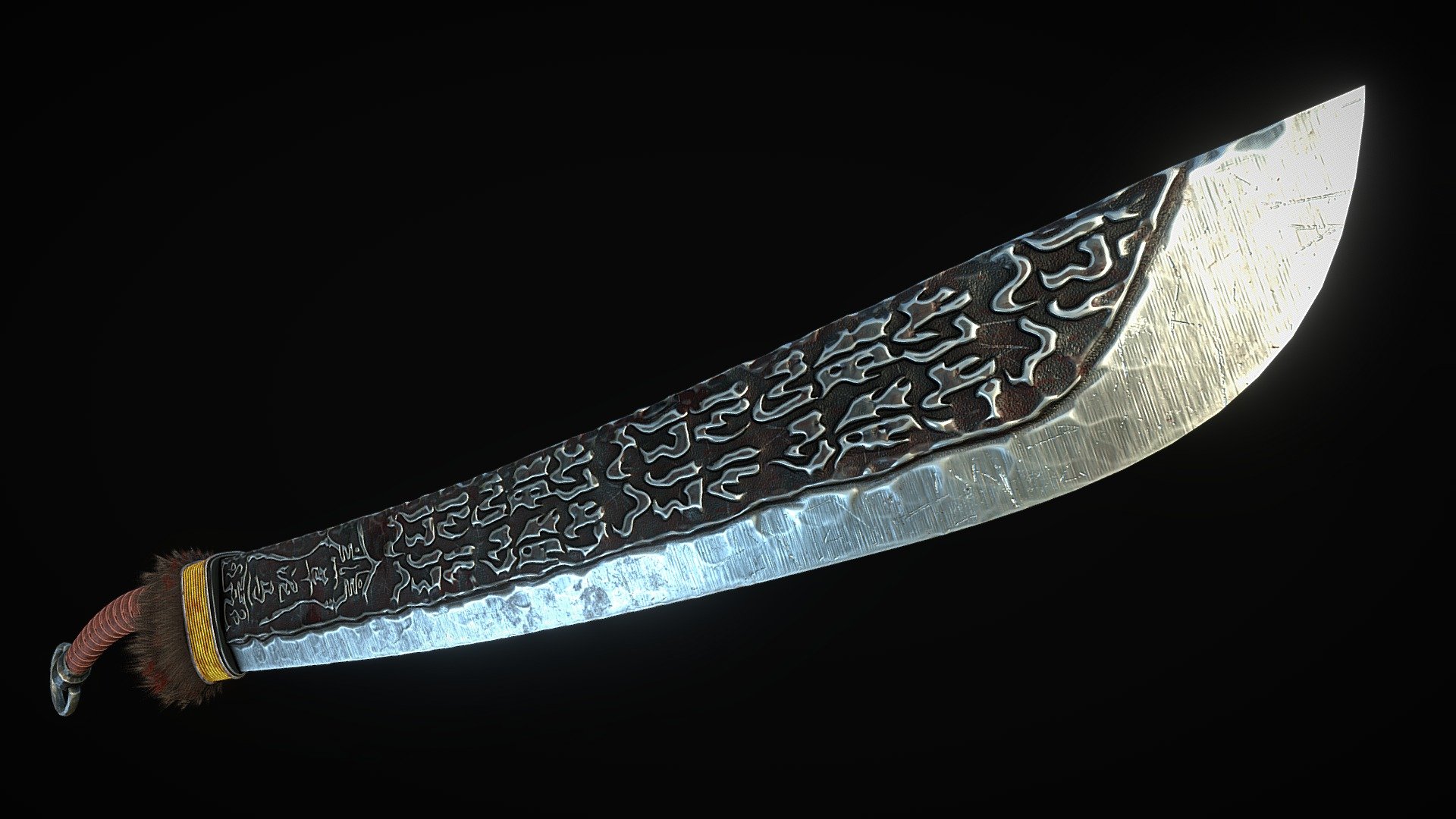 Cursed Sword 3d model