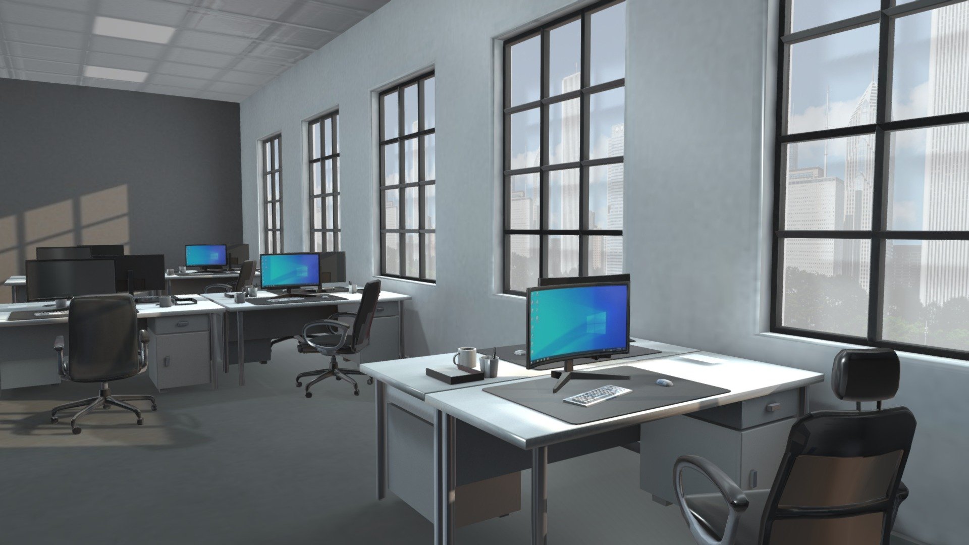 office 3d model