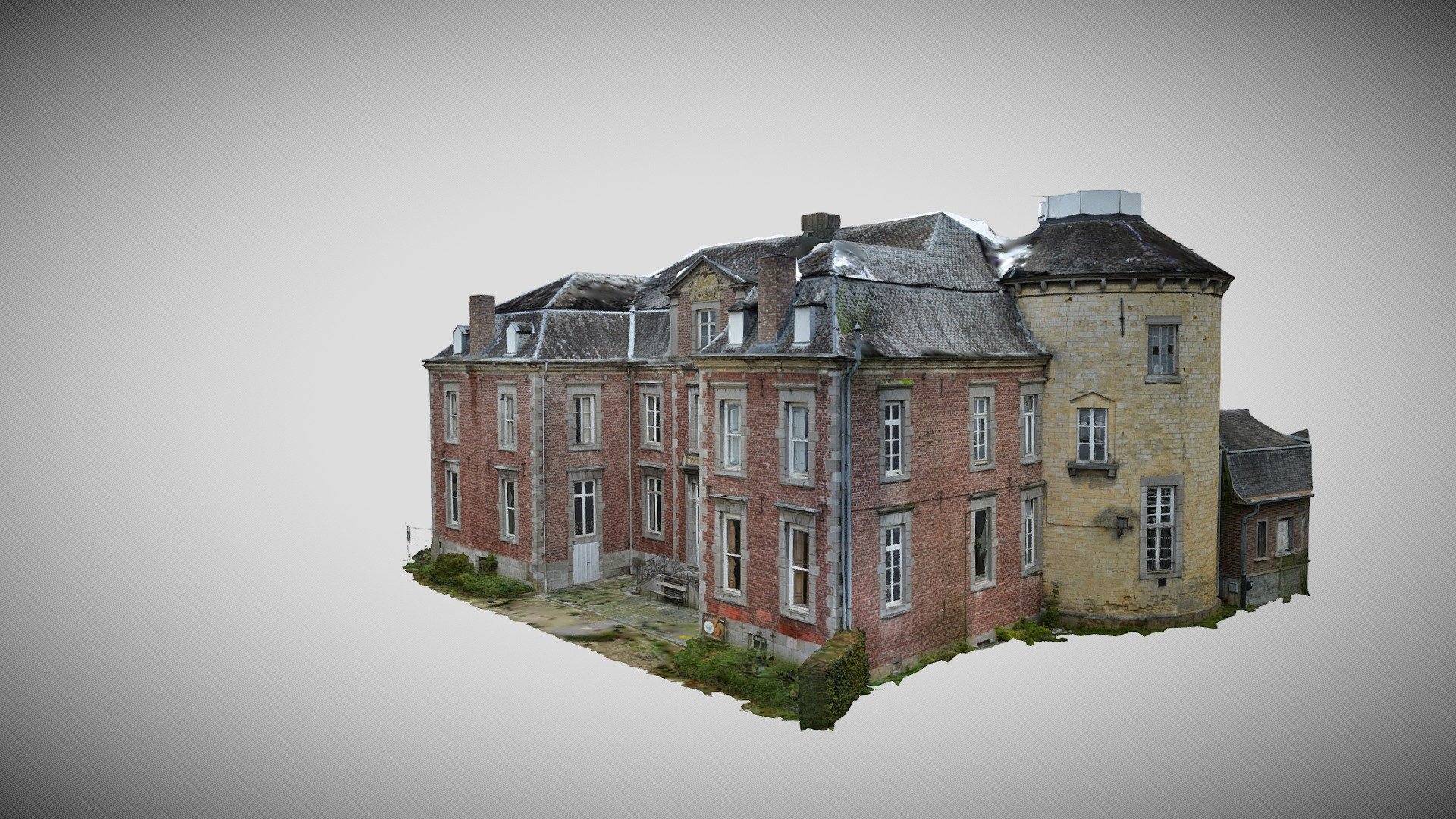 Kasteel van Leut 3d model