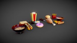 Cartoon Food Pack