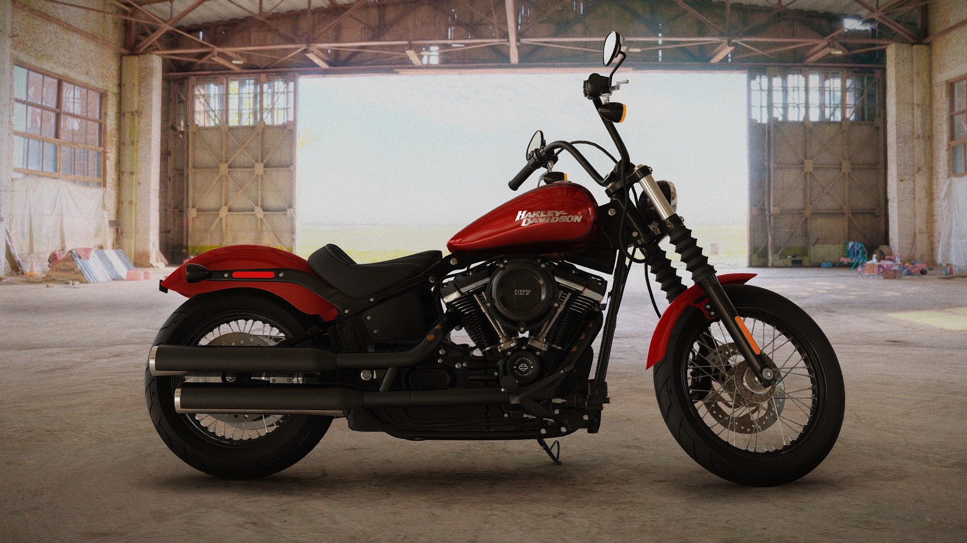 Harley Davidson Master 3d model