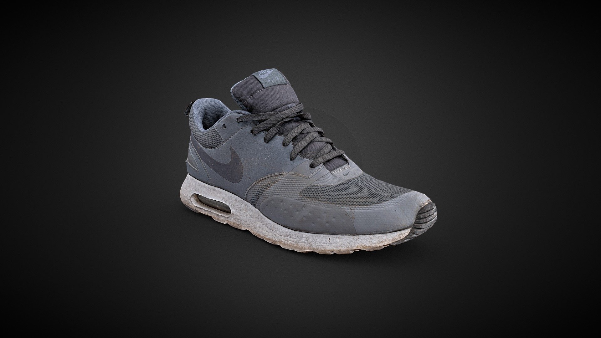 Nike Shoe Sneakers Grey 3D Scan 3d model