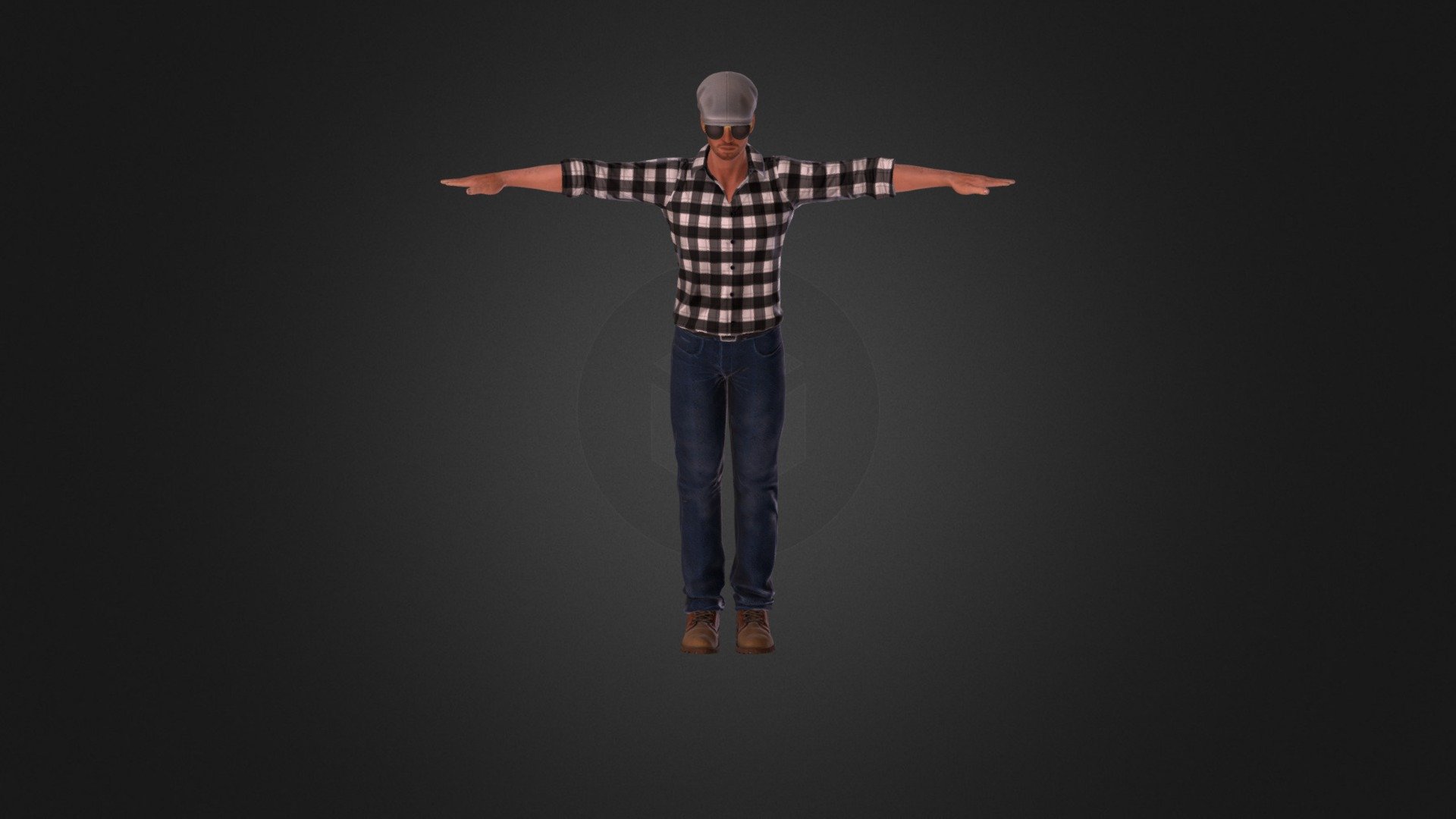 Men Avatar 3d model