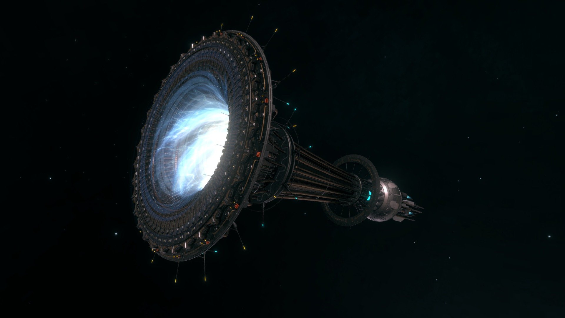 Wormhole 3d model