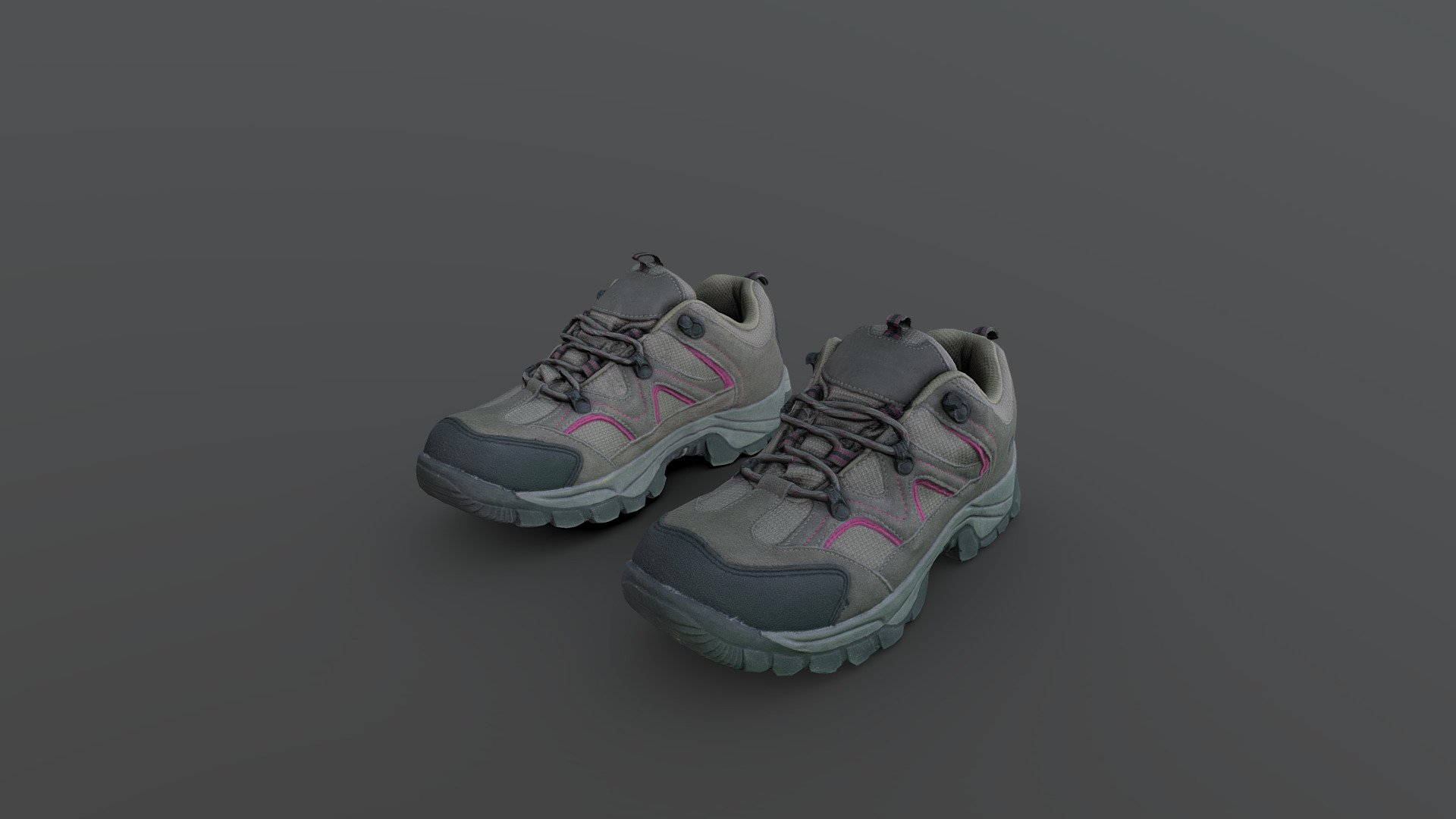 Pair of Shoes 3d model