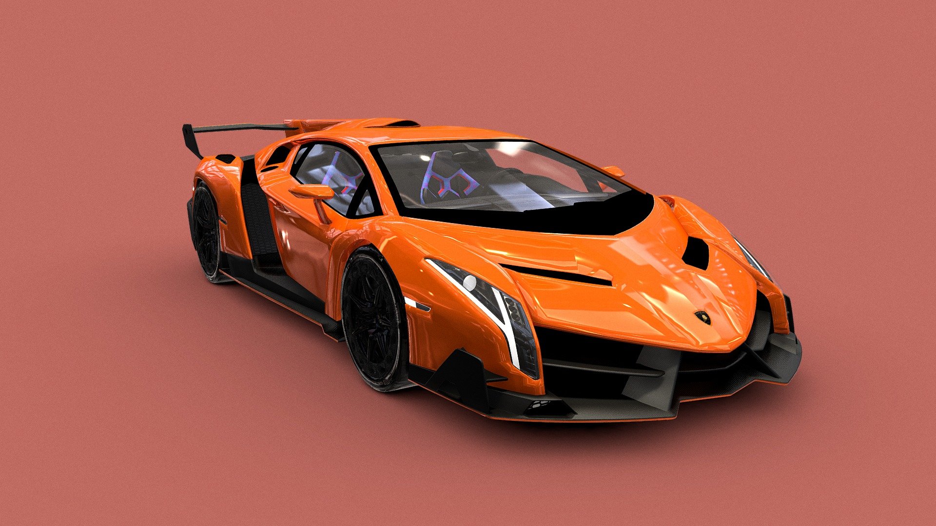 Lamborghini venevo 3d model