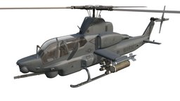 Bell AH-1Z Viper Attack Helicopter