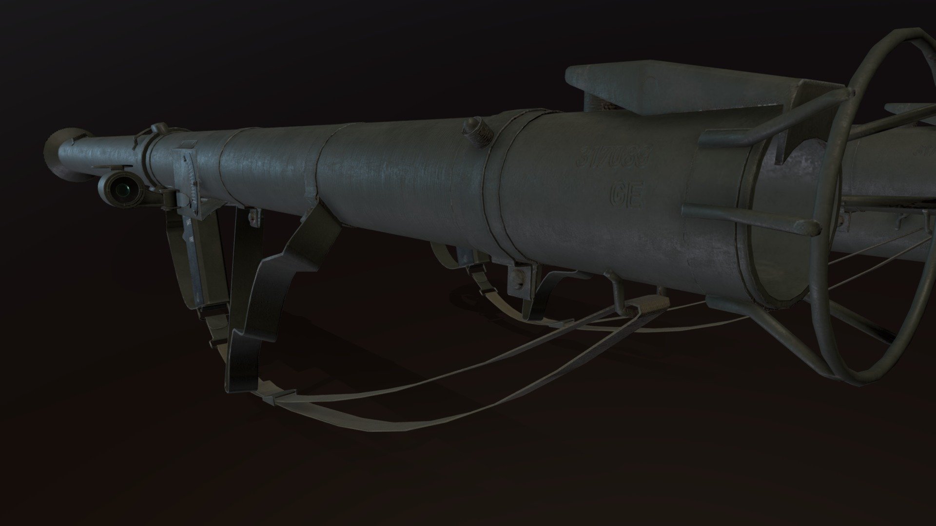 Launcher M9 3d model