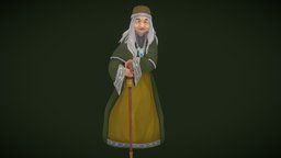 Stylized Human Female Granny