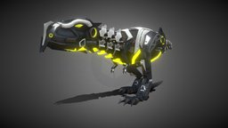 T-Rex (Walk Cycle, Run Cycle, Idle) WIP