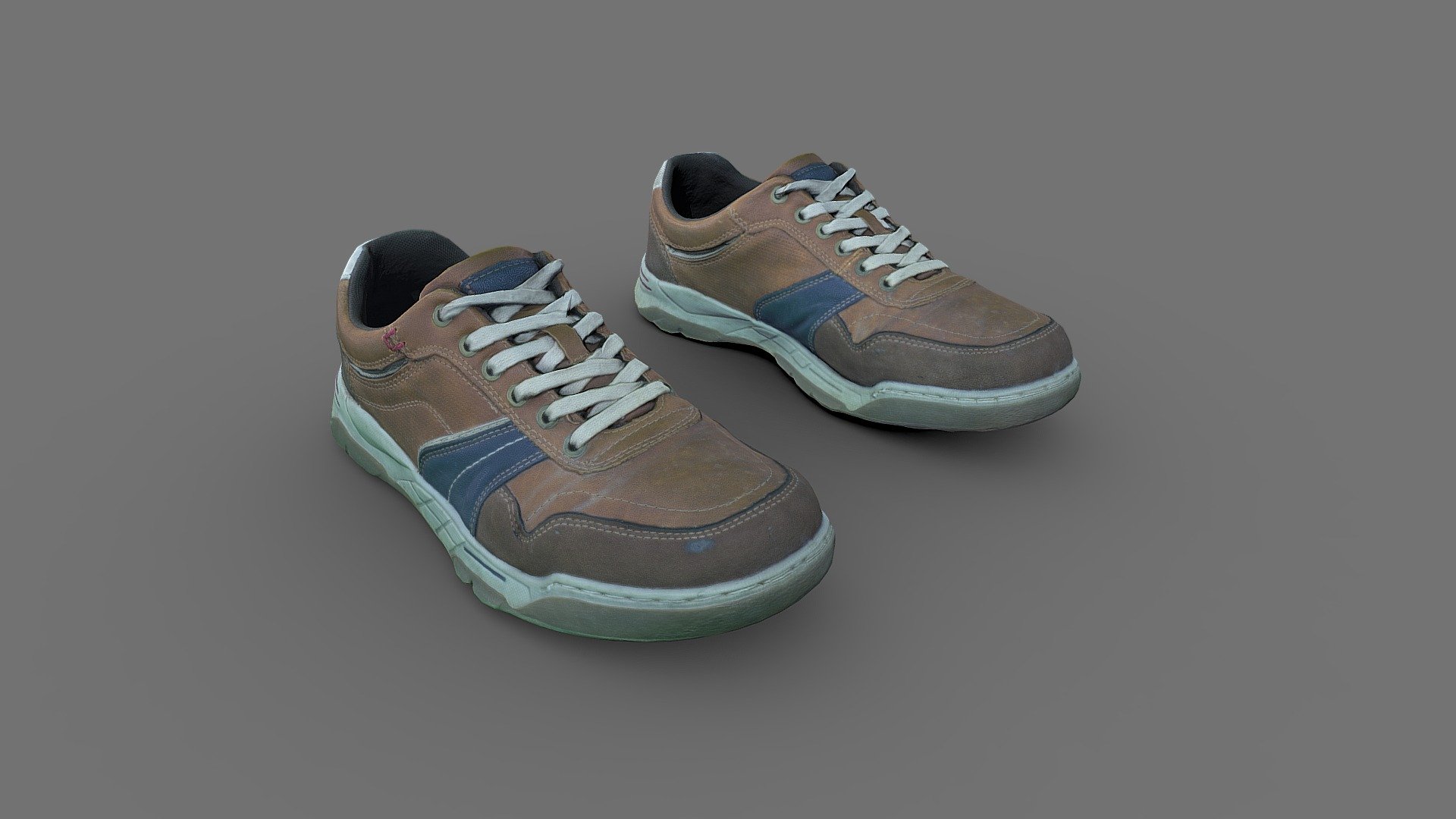 Pair of Sneakers 3d model