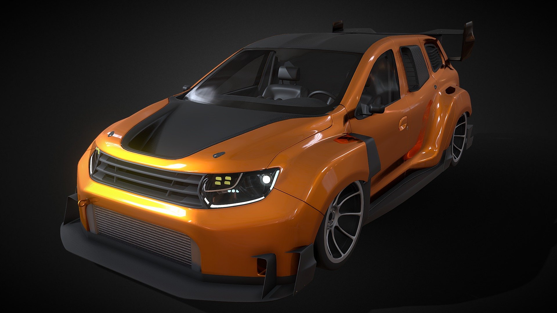 Dacia Duster Widebody 3d model