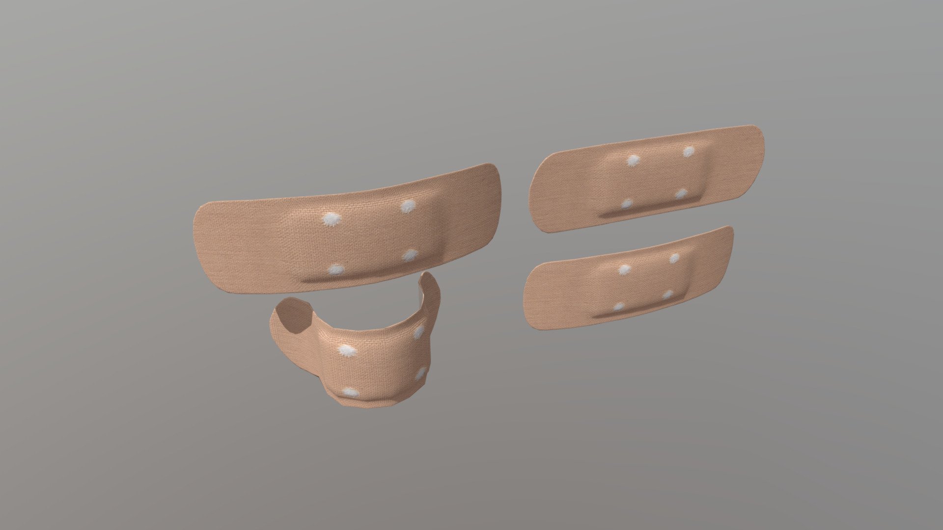 Sticking Plaster 3d model