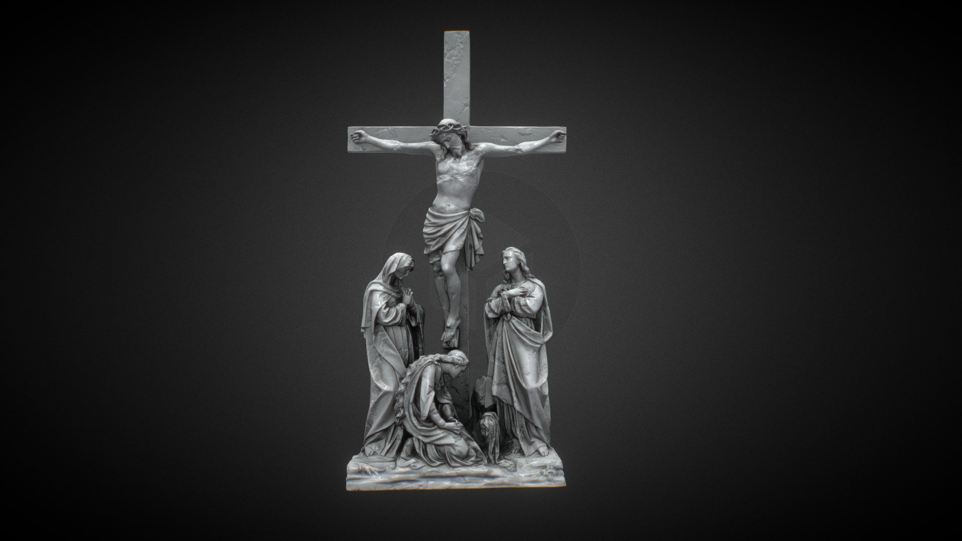 Crucifixion of Jesus 3d model