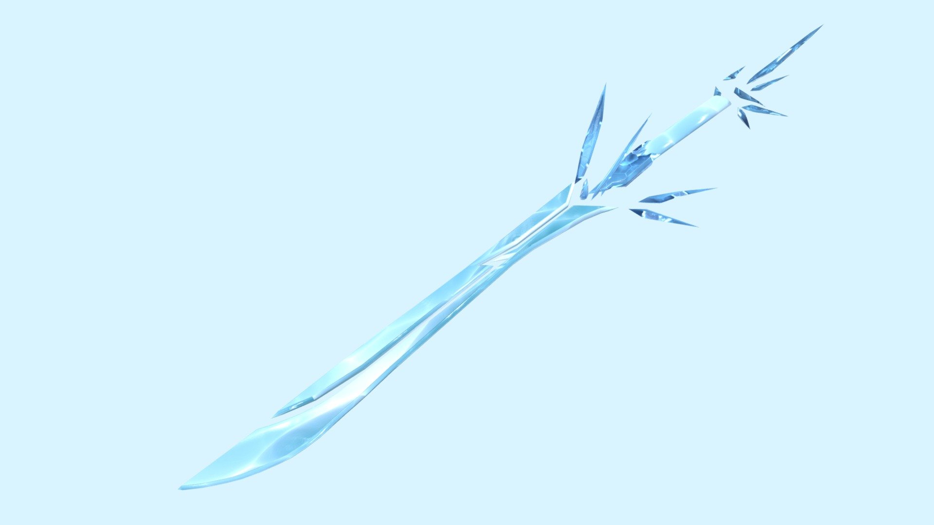 Ice Sword 3d model