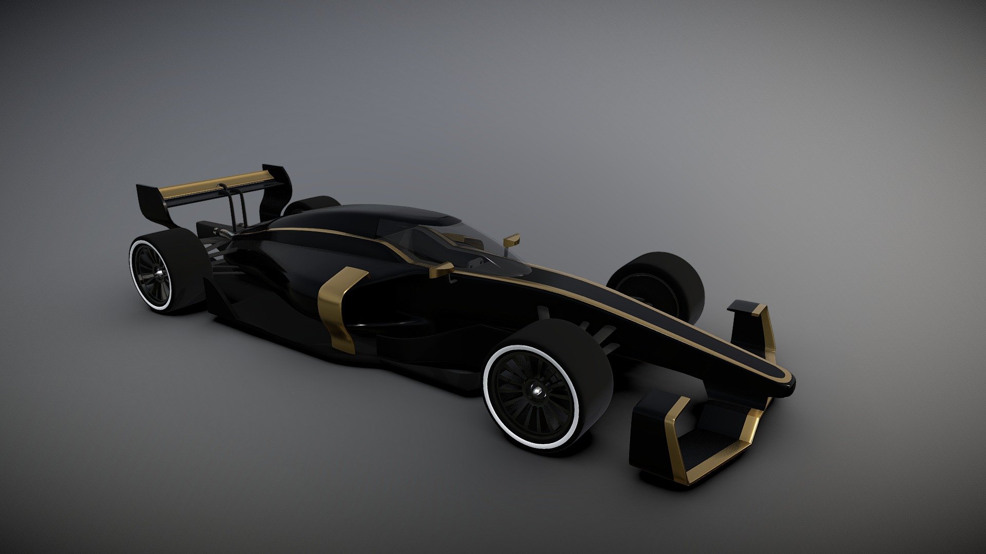 F1 Concept Car 3d model