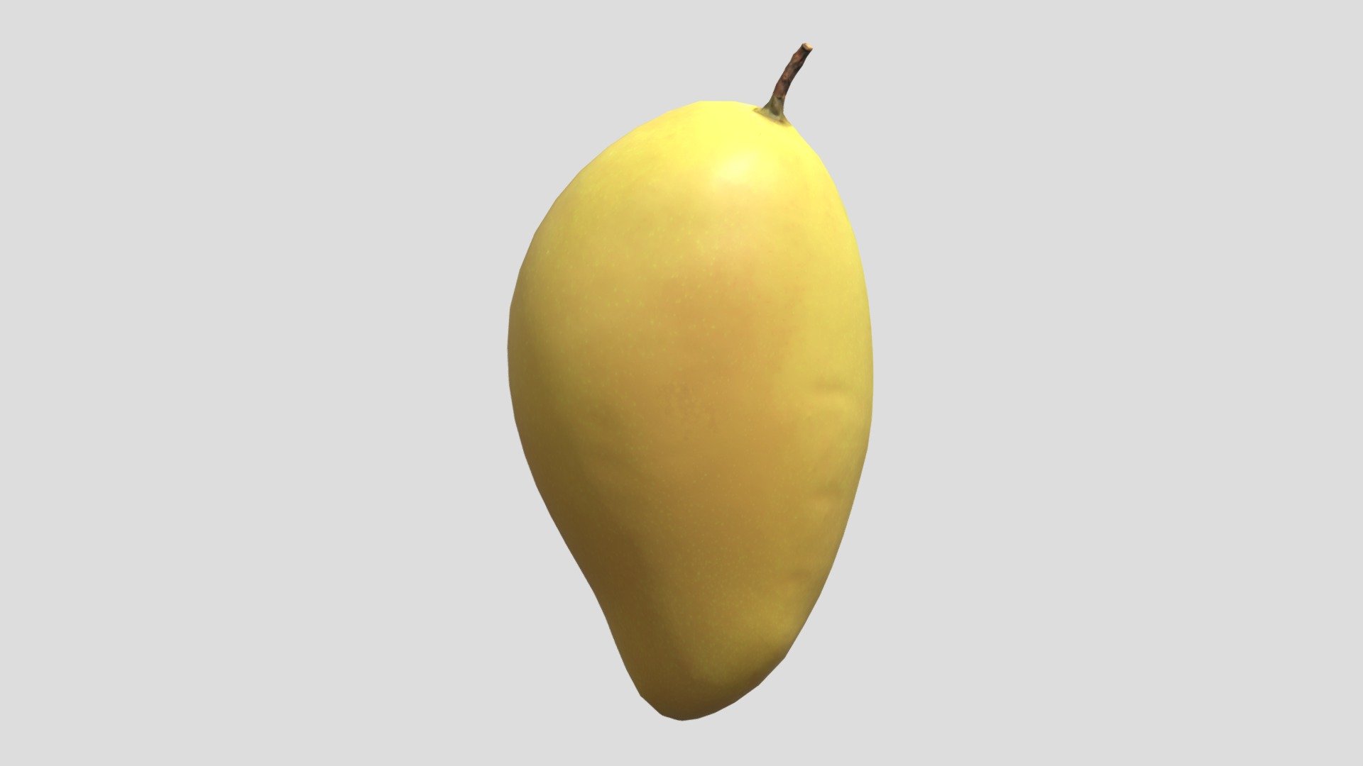 Mango Low Poly PBR Realistic 3d model