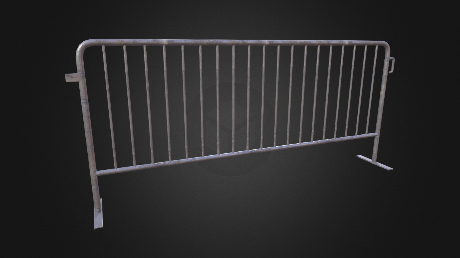 Crowd Barrier v1_1 3d model