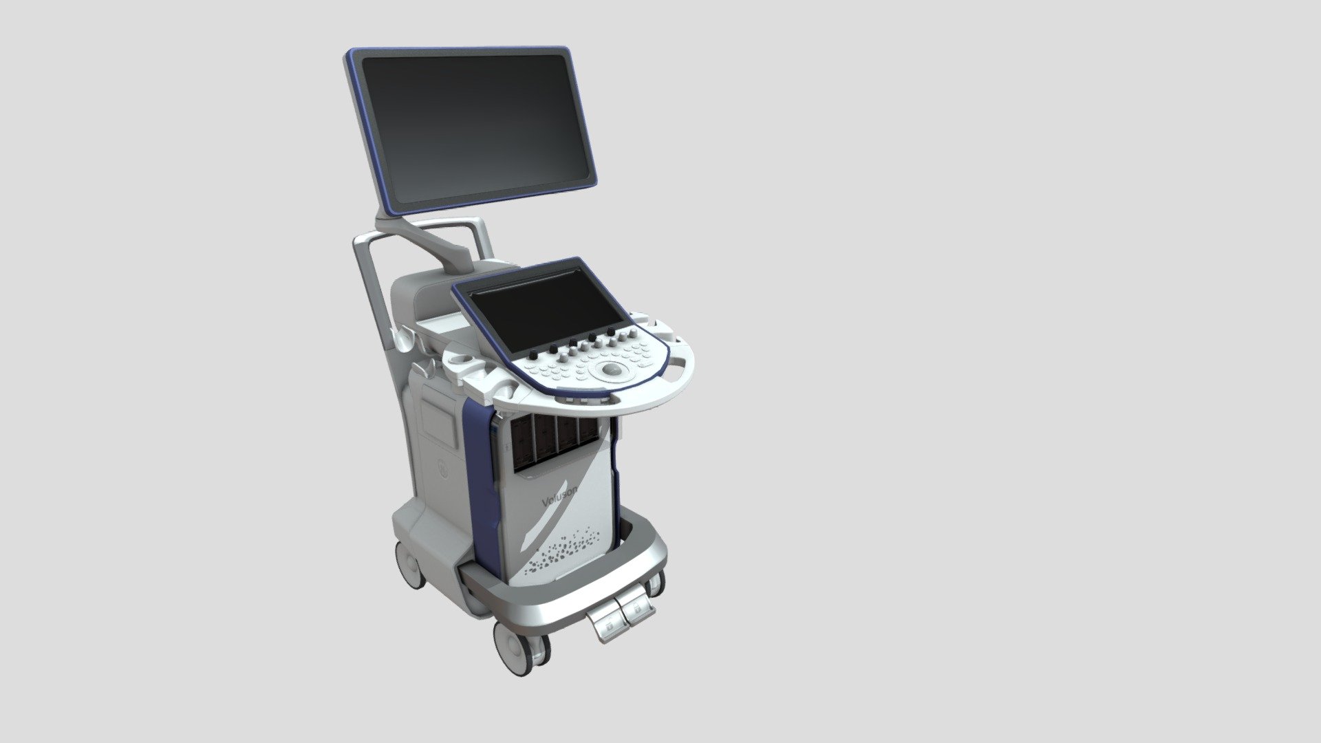 Ultrasound Machine 3d model