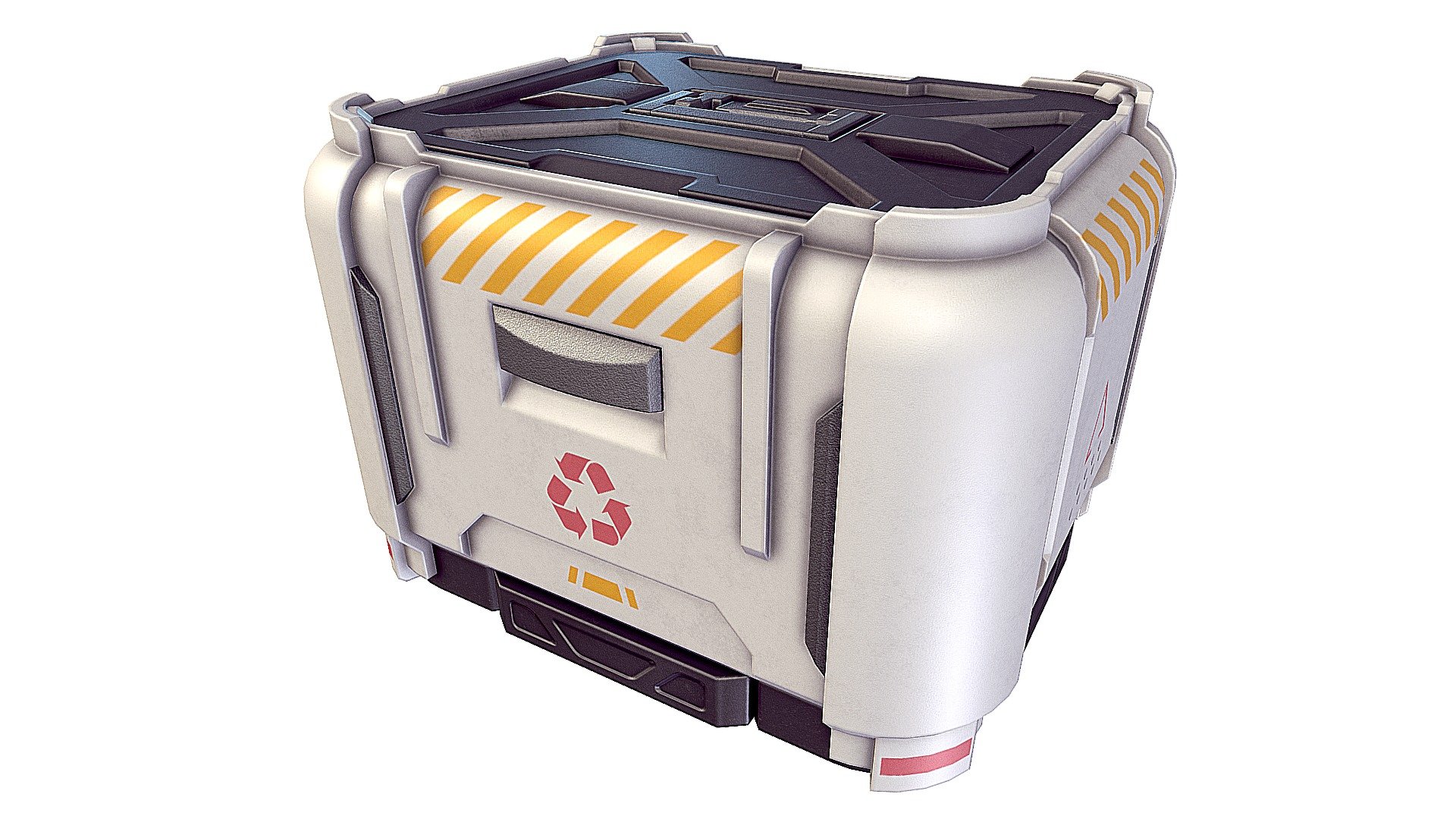 Sci-fi Container 3d model