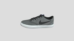 Nike SB Check Solar CNVS 灰黑_843896-004