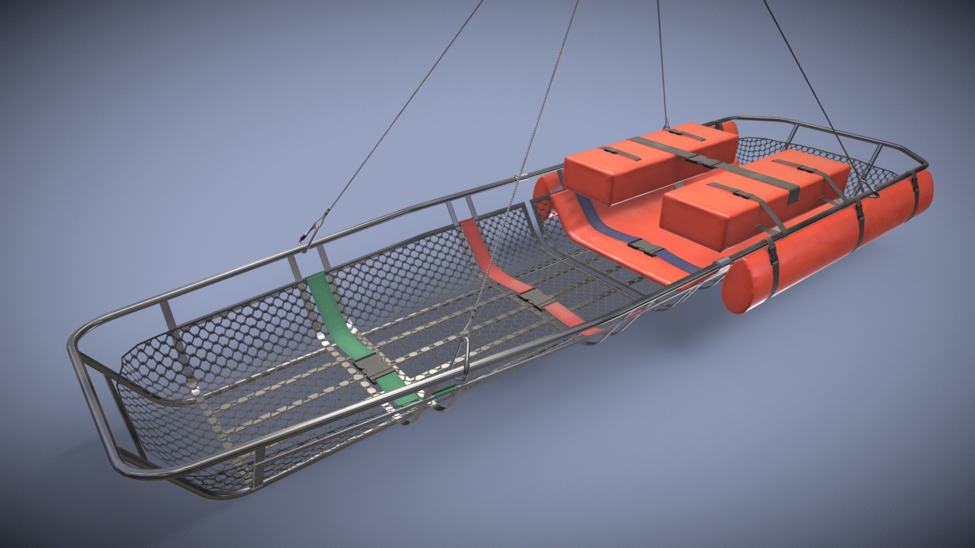 Helicopter Rescue Litter 3d model