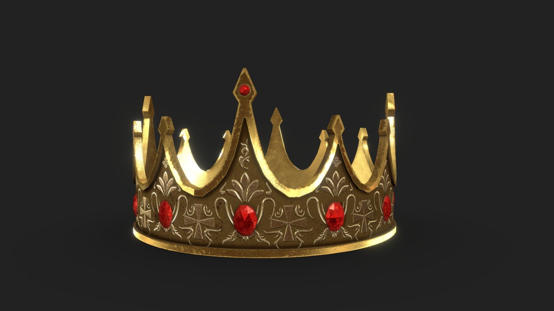 King Crown 3d model