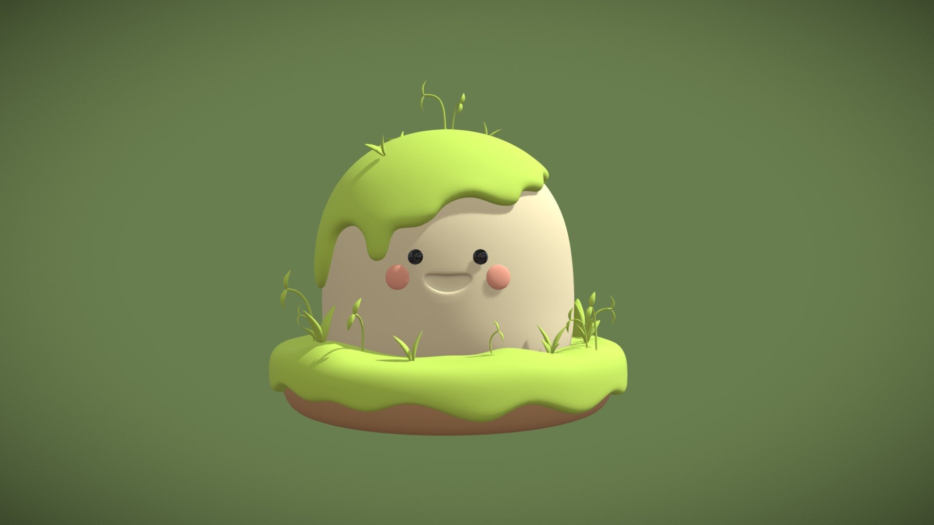 Cute Character 3d model