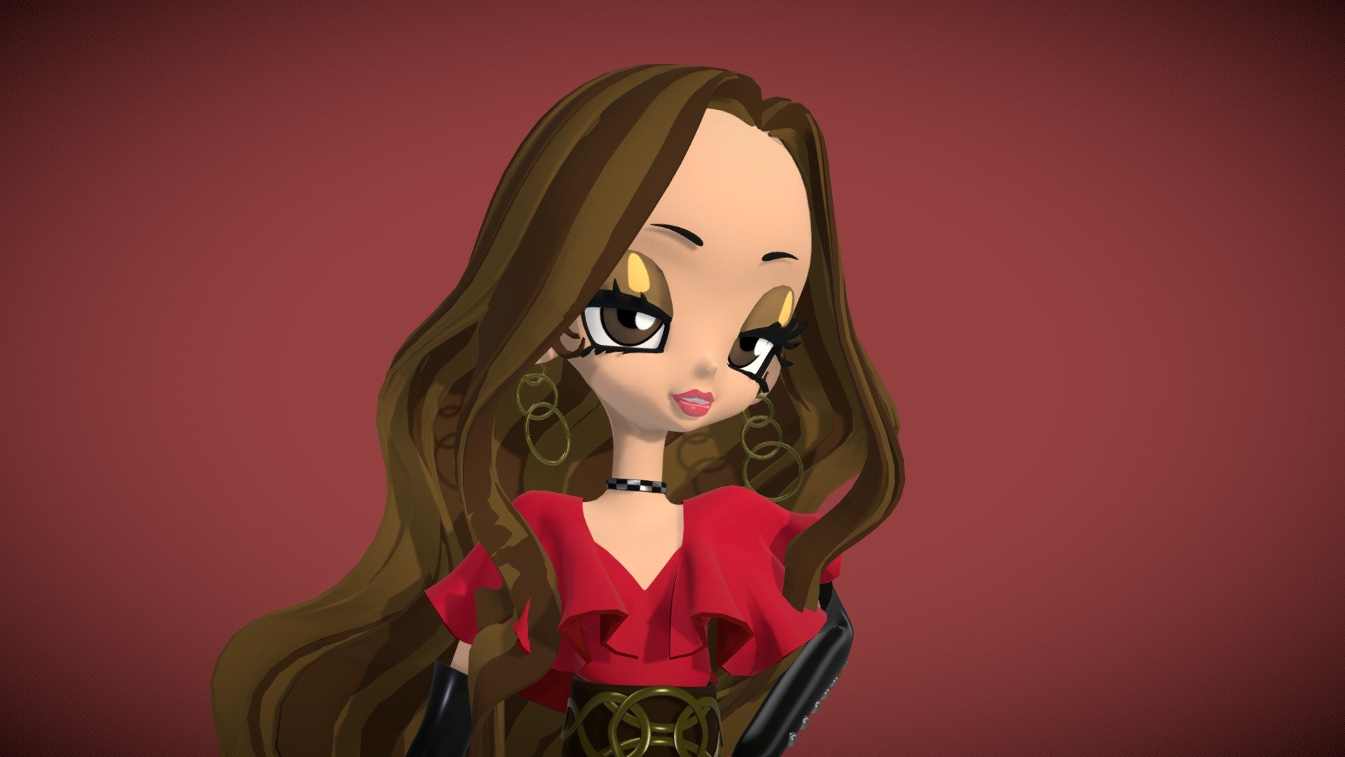 WHAT A FEELING / Namie Amuro 3d model